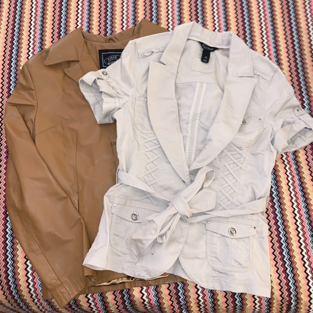 Steve Madden/White House|Black Mkt Jacket Bundle